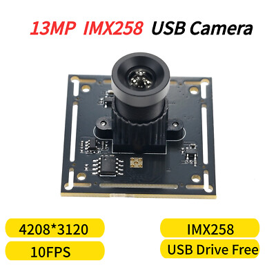 IMX258 13MP USB Camera Module Ultra HD,13 Megapixel Webcam 4208x3120 Wide-Angle