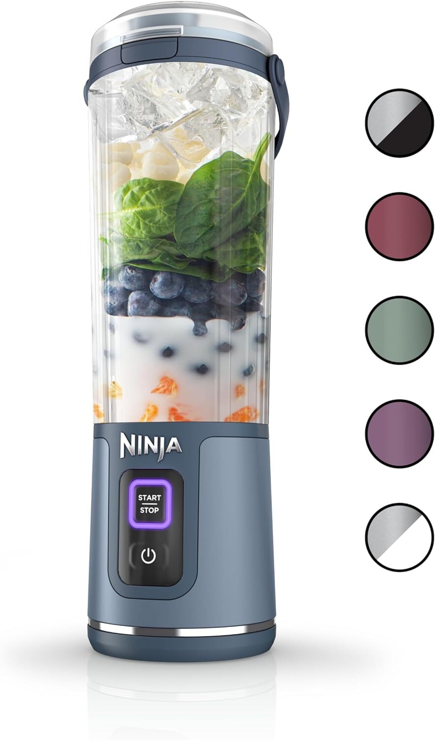 Ninja BC51NV Blast Cordless Portable Blender with 18oz Vessel for Smoothies On the Go-image