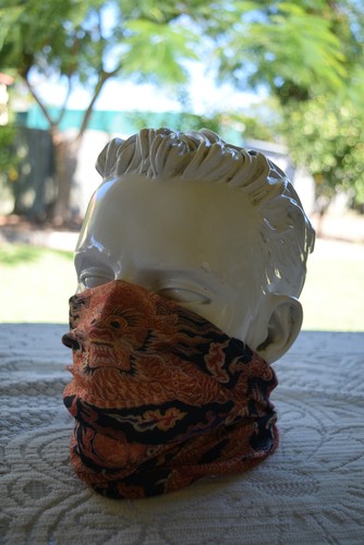 1x'DRAGON' Cabeza/Cara/Máscara/Cuello Tubo Multiuso Bandana/Durag. Bufanda/Envoltura para la Cabeza. 024 - Imagen 12 de 12