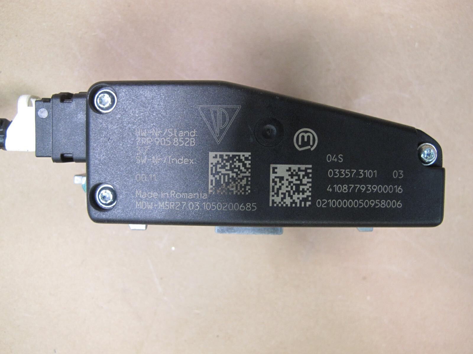 Porsche Panamera Cayenne Steering Column Memory Control Unit 
