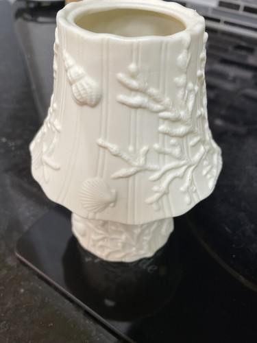 Vintage Yankee Candle Coral Reef Windlicht Teelichtschirm & Halter 3D Relief Rarität - Bild 4 von 11