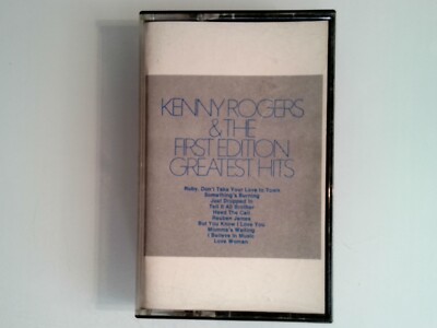Kenny Rogers & The First Edition Greatest Hits Cassette   Ruby, Reuben James