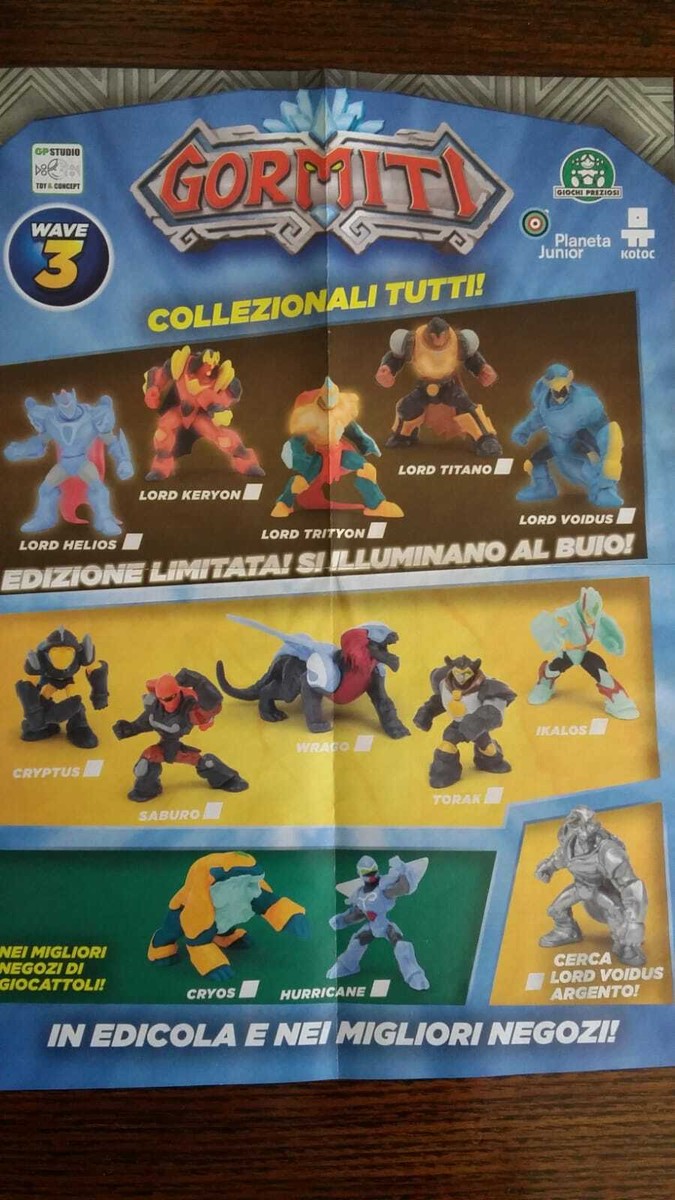 Lord Voidus Nomi Di Tutti I Gormiti Gormiti Wave Personaggi