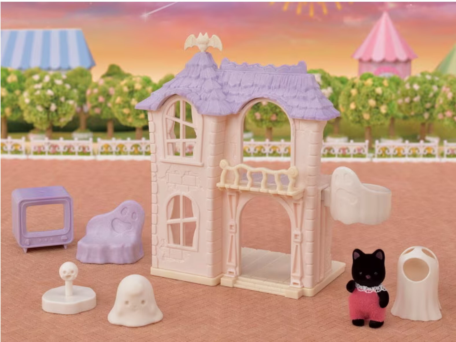 Sylvanian Families 5542 la maison hantée cadeau idéal pour anniversaire fille et garçon