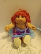 1978 - 1982  Coleco(princess)Cabbage Patch Kids Doll Orange Red Hair