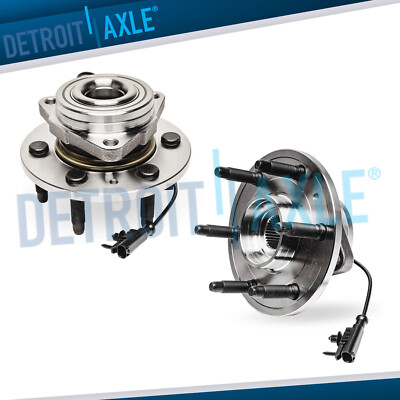 Front Wheel Bearings and Hubs for Silverado Sierra Suburban Yukon XL 1500 Tahoe