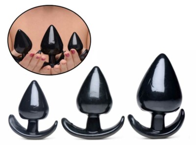 Butt Plug Trainer Kit for Comfortable Long-Term Wear Anal Plug Tapered  Dildo