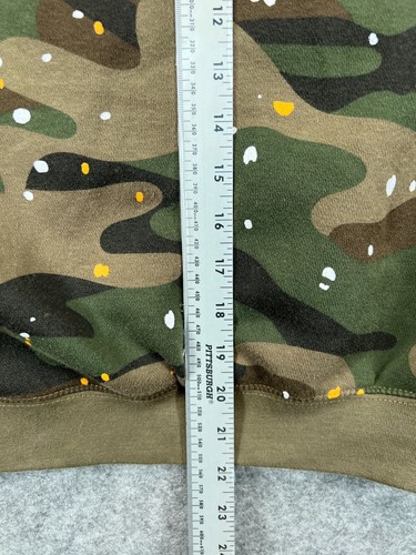Evolution in Design Hoodie Youth 10/12 Green Camo Artwork KING Sweatshirt Mens - Picture 3 of 10