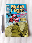 Alpha Flight #63 Box vs. The US Air Force Comic Book Vtg 1988 80's ...