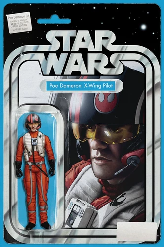 STAR WARS POE DAMERON 1 J TYLER CHRISTOPHER ACTION FIGURE VARIANT