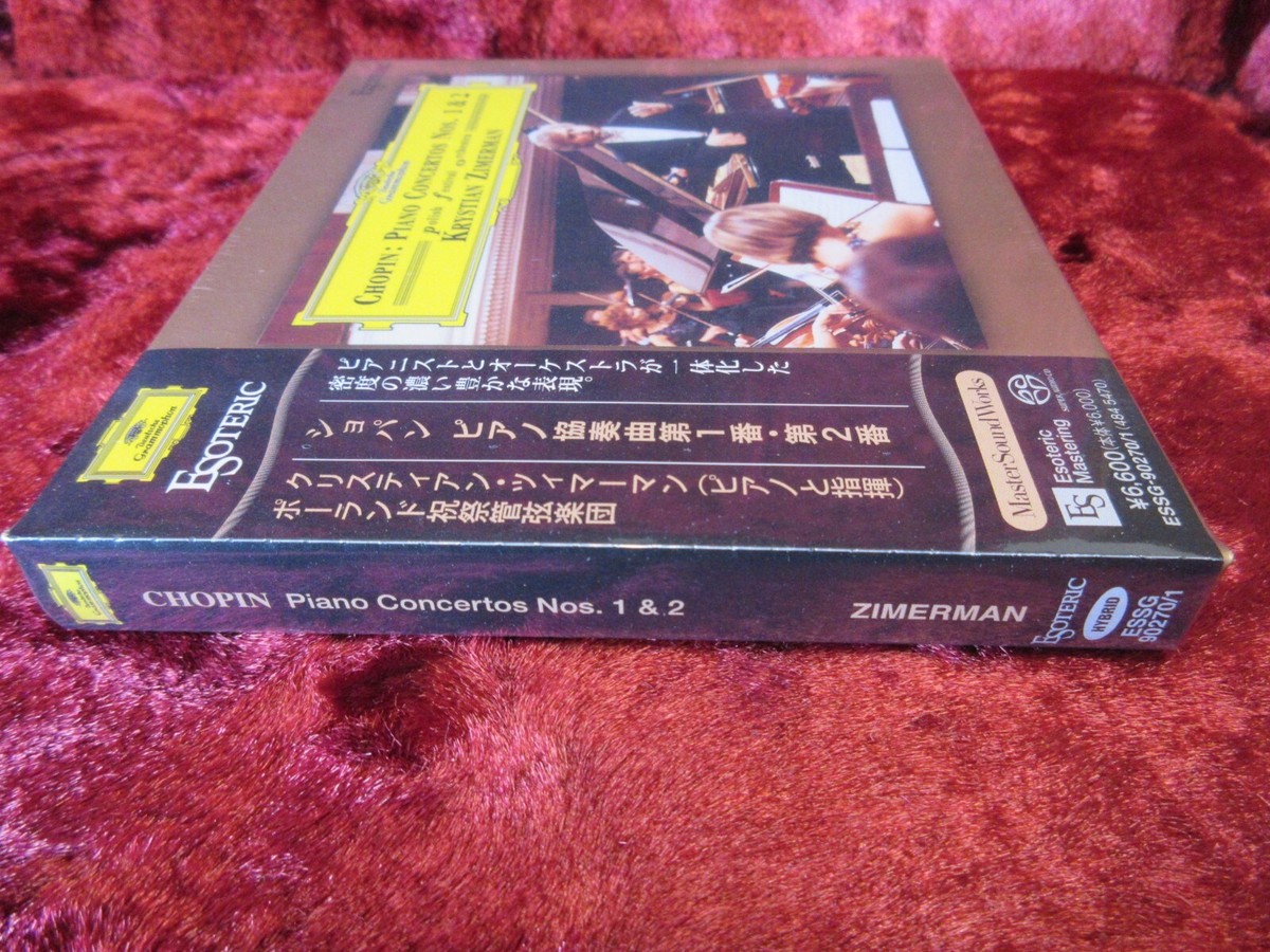 ESOTERIC SACD ESSG-90270/1 CHOPIN Piano Concertos No.1&2 Zimerman