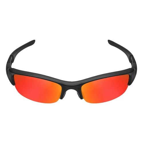 hdhut POLARIZED Replacement Lenses for-Oakley Flak Jacket Sunglasses Fire Red - Picture 3 of 7
