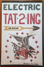 Brooklyn Joe Lieber Traditional Vintage Style Tattoo Flash Book 30 Pages Vol 4