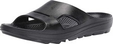 Spenco Fusion 2 Slide - Men's Recovery Sandal Black Fade - 7 Medium