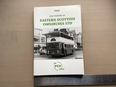 Eastern Scottish Bus Group PSV Circle PM16 Publikation 1996 Flottengeschichte 