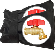 Outdoor Faucet Covers for Winter Freeze Protection, Upgraded Thicken 8.5" H X 6.