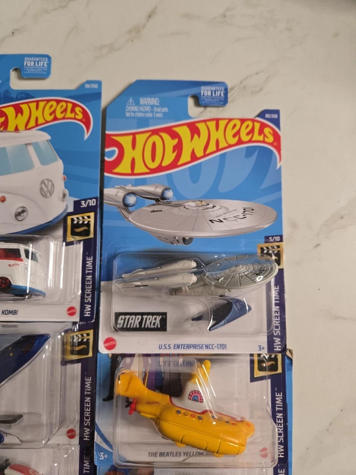 Hot Wheels|Kool Kombi Hello Kitty|Chevrolet |Mario Kart|Star Trek| Beatles| XMen - Image 3 of 4