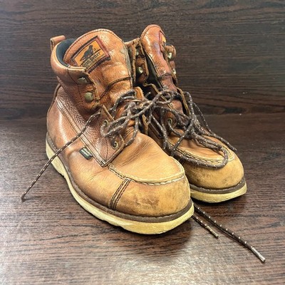Irish Setter Men's 838 Wingshooter Waterproof Leather Work Boots Size 9 D Brown
