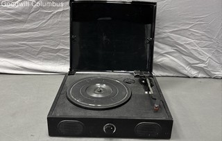 Vibe Sound VS 2002 SPK USB Turntable Built in Speakers 33/45 RPM Untested