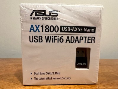 ASUS AX1800 Adaptador USB WiFi 6 802.11ax Dual Band 2
