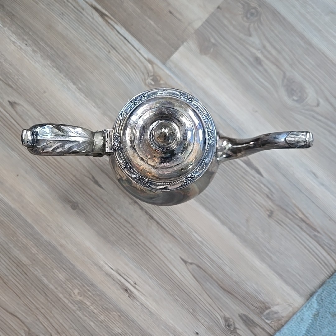 Remembrance 1847 Rogers Bro 9801 Silver Plated Victorian CoffeeTea