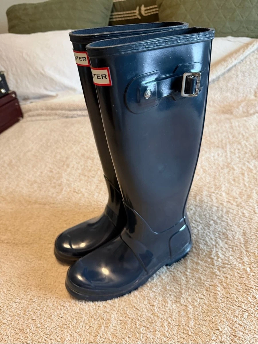 Hunter Blue Boots for Women for sale | eBay