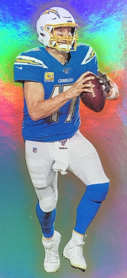 Chronicles Dynagon Philip Rivers 2019/10 color dorado coincidencia SSP No. DY39 HOF 🔒 Foto 4 de 4