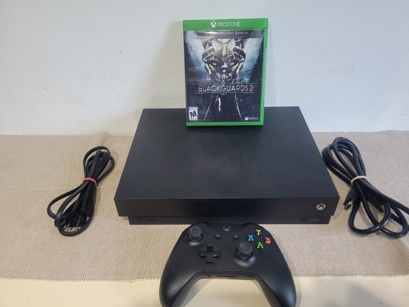 Microsoft Xbox One X 1TB Black Home Console