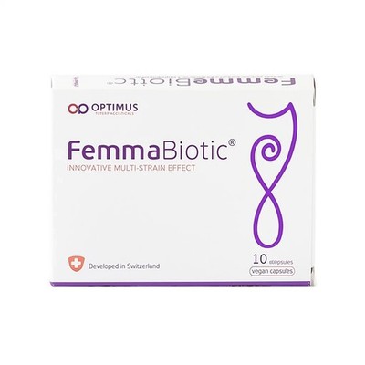 FemmaBiotic 10 Kapseln   Probiotische Unterstützung für Frauen (Probiotic)