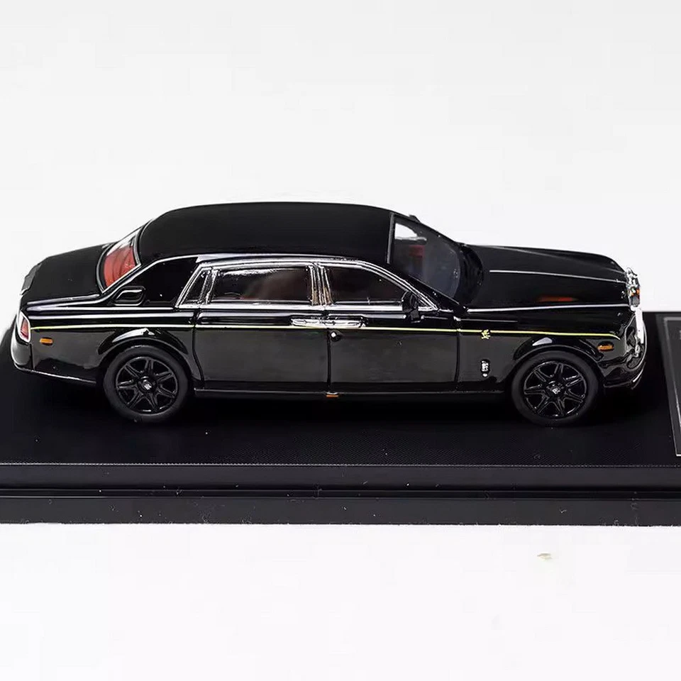 SW 1/64 масштаб Rolls-Royce Phantom VII черный литой автомобиля модель игрушка подарок - Изображение 3 из 4