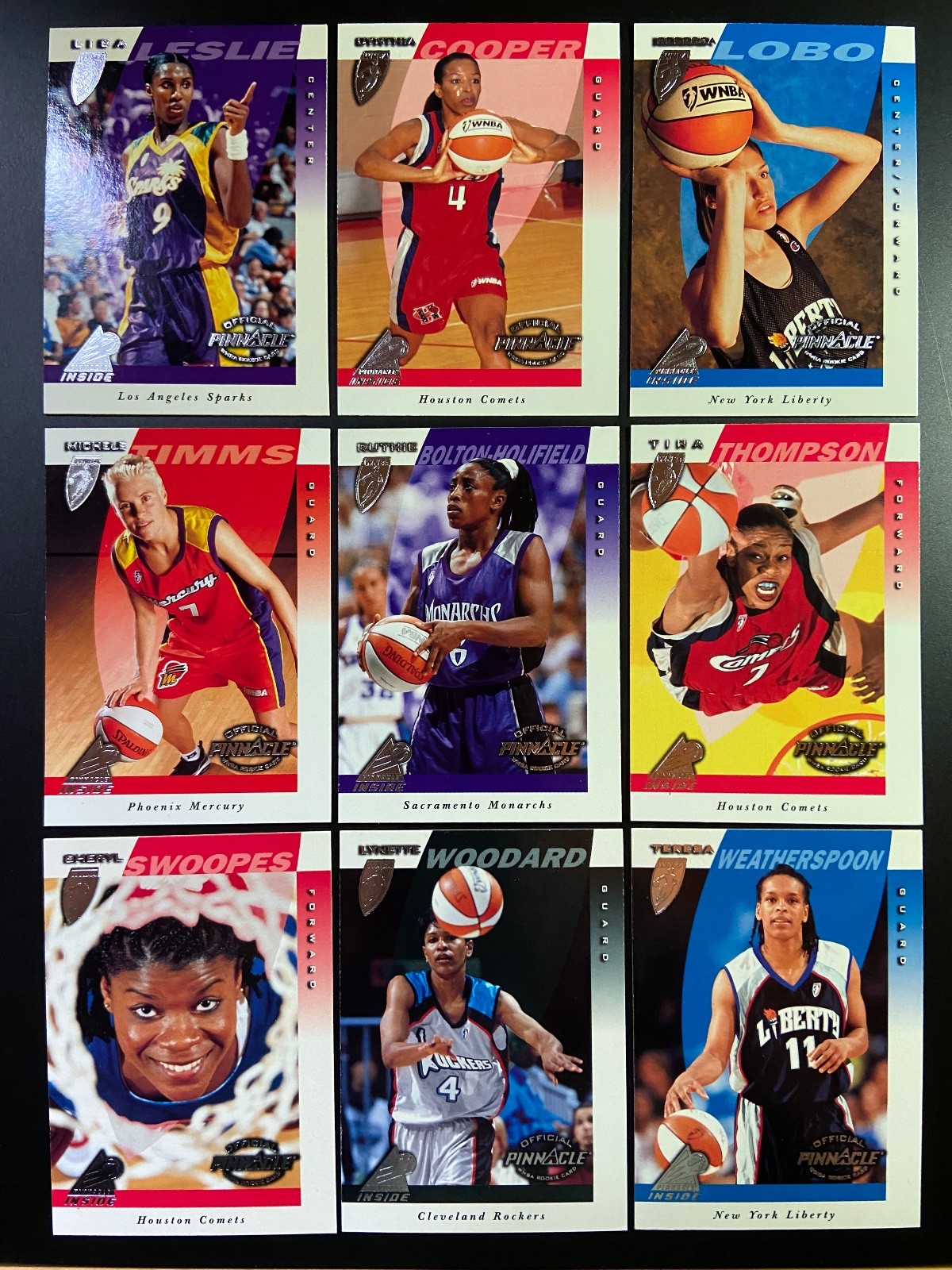 1997 Pinnacle WNBA - Pick Card(s) to Complete BASE Set (#1 - #81) - NM/MT