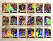 2019-20 Panini Prizm EPL Liverpool Orange #/25 Complete [18 CARD CHAMPIONS YEAR]