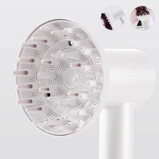 Hair Dryer Diffuser Attachment For Home Salon Blow Dryer Curly & Wavy Hair White