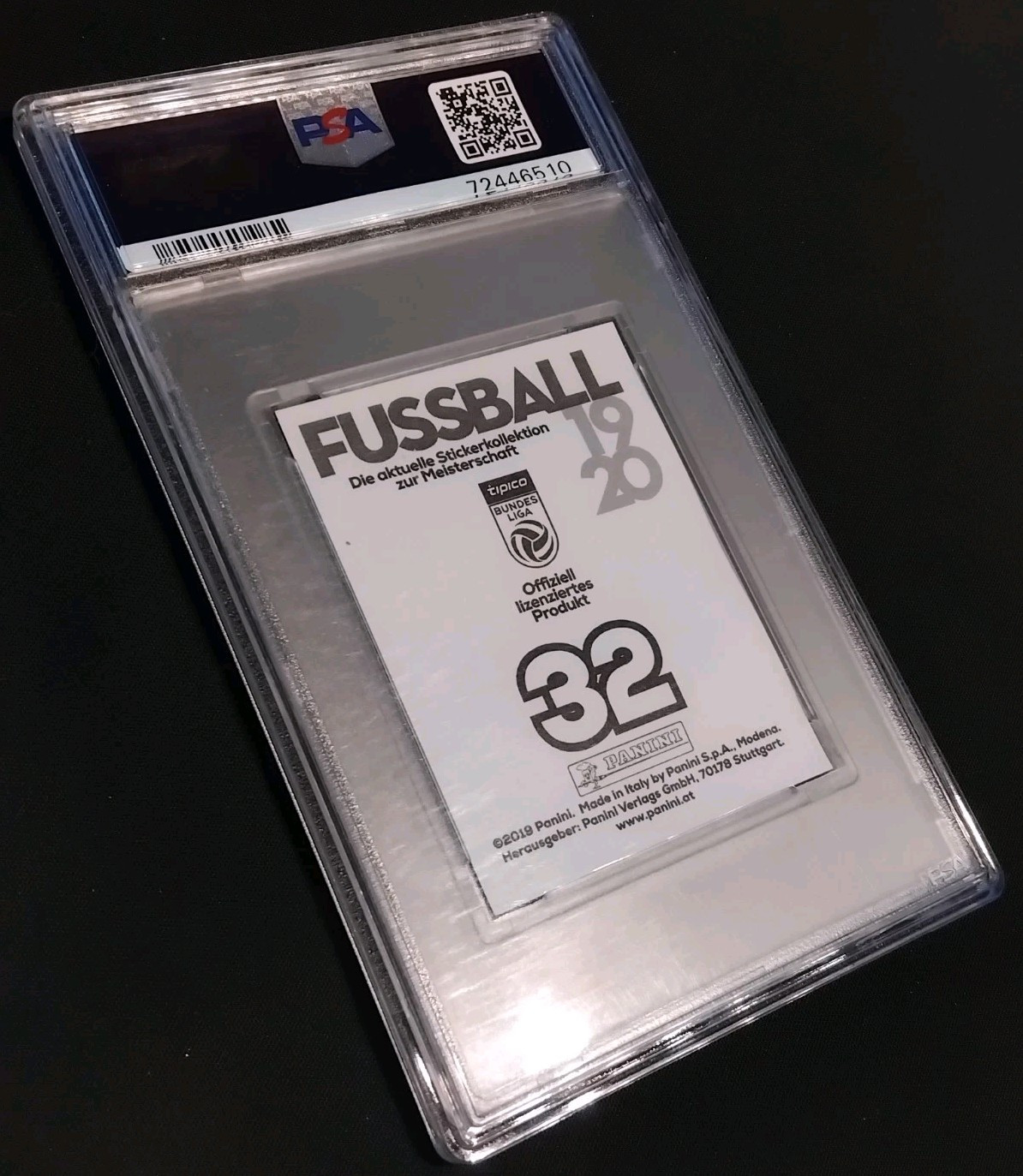 🔥ERLING HAALAND🔥ROOKIE CARD🔥2019 PANINI FOOTBALL BUNDESLIGA🔥PSA 10🔥NORWAY view 4