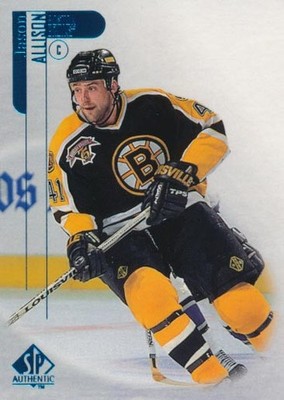 1998-99 SP Authentic #6 JASON ALLISON - Boston Bruins