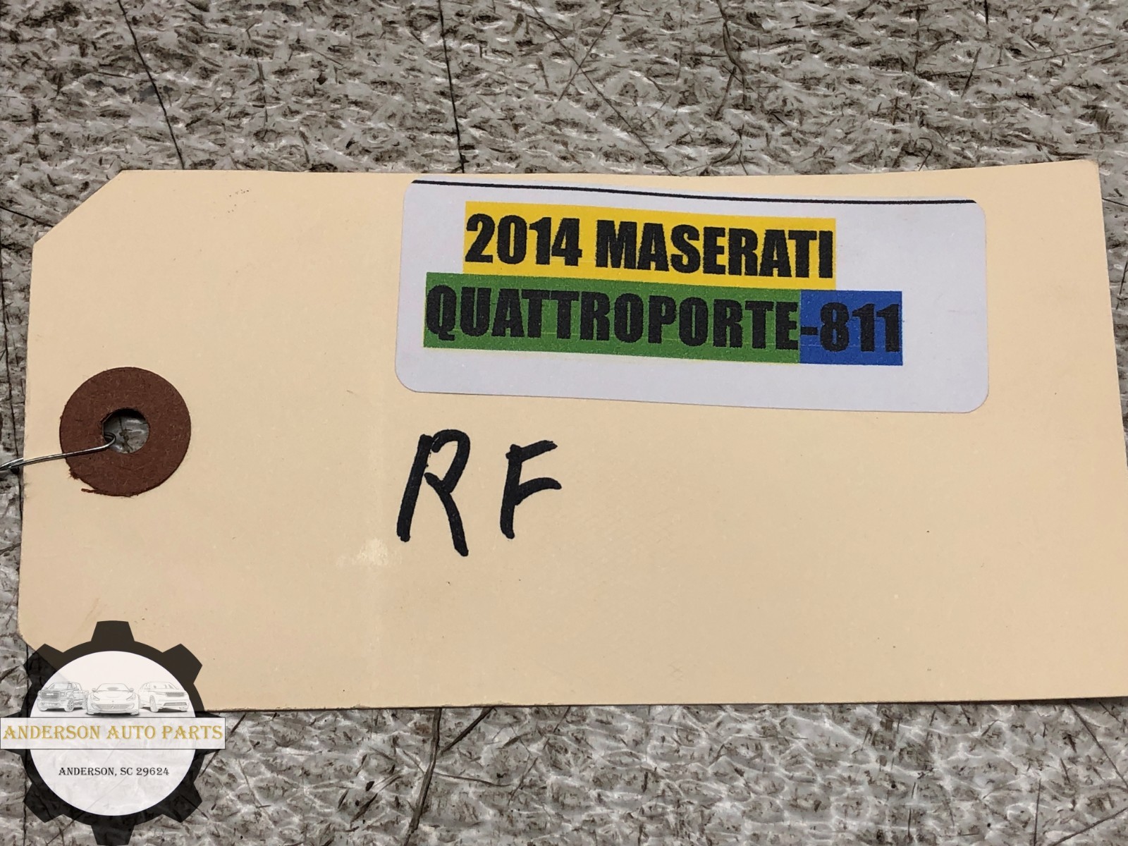 2014-2023 MASERATI QUATTROPORTE RIGHT PASS FRONT DOOR WINDOW GLASS OEM #NOTES