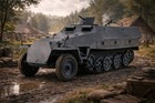 Torro 1:16 RC Sd. Kfz. 251/1 Ausf. D - Panzergrau, Detailgetreues Modell