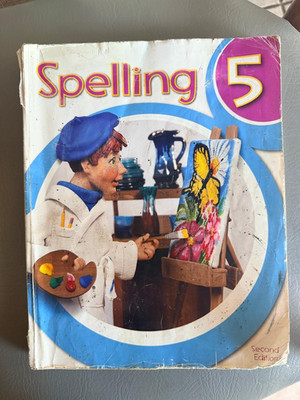 BJU Press Spelling 5. Student Book. 5th Grade. Second Edition.