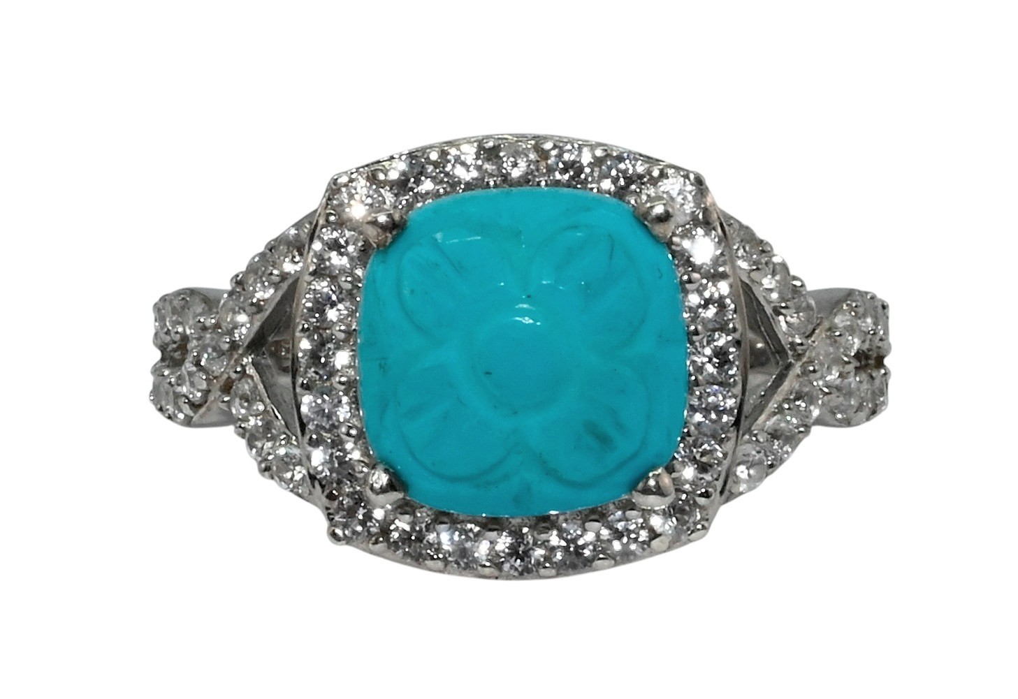 D'Joy Designed Solid 925 Sterling Silver Turquois… - image 2