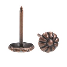 Upholstery Nails Tacks 9mm Dia Round Head Push Pin Copper Tone 40 Pcs