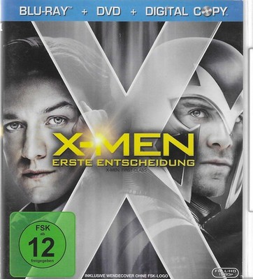 X-Men Erste Entscheidung (X-Men: First Class) Blu-Ray 2011 Michael Fassbender