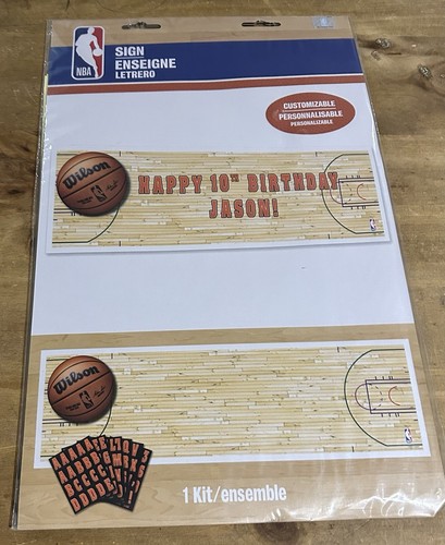 NBA Basketball Birthday Party Supplies-Read Description - Picture 2 of 10