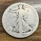 1920-D Walking Liberty Silver Half Dollar 50C 90% Silver Actual Coin