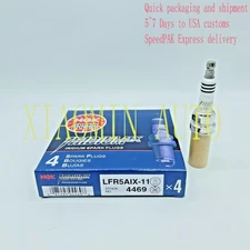 4Pcs NGK LFR5AIX-11 4469 Iridium Spark Plugs For DODGE DART 2013-2016 2.0L 2.4L