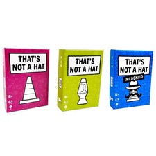 That'S Not a Hat - Fun Bluffing  Memory Party Game for All Ages Components