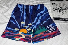 2025 Eric Emanuel Basic Sunset Shorts Blue Size: XL New York City NYC EE