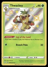 Pokemon Cards Thwackey SV005/SV122 Holo Shining Fates Shiny Vault Shiny Rare NM