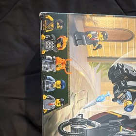 LEGO Ninjago Movie Quake Mech 70632 Complete Set Box Instructions All Minifigs