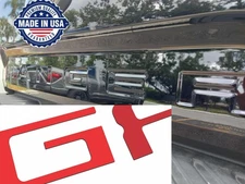 COMPATIBLE WITH 2024 2025 RED MATTE ABS PLASTIC TAILGATE LETTERS US MADE