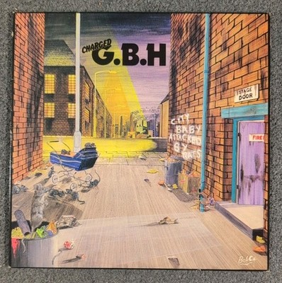 Charged G.B.H   City Baby Attacked By Rats (EX/VG+) UK 1982. Punk / Hardcore